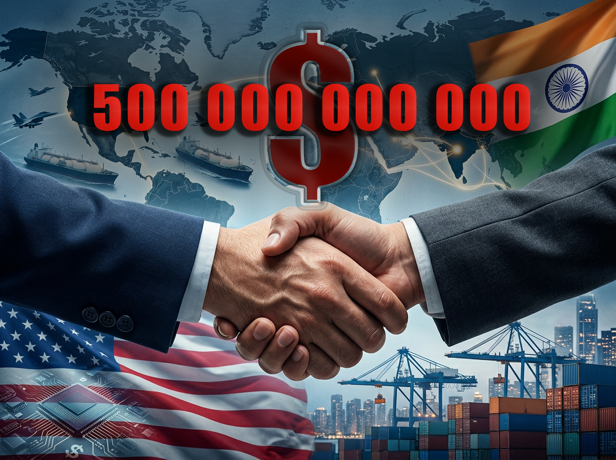 India compra la lealtad estadounidense: 500.000 millones por un asiento en la mesa, vigiljournal.com