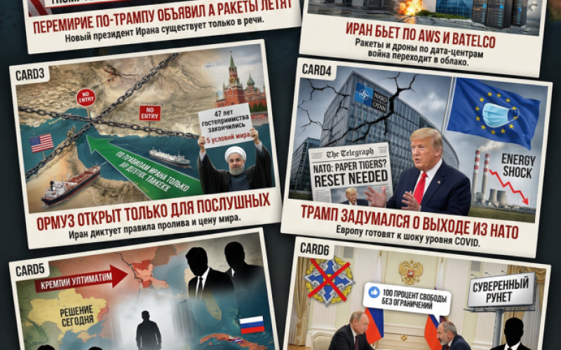 Геополитический дайджест от Михаила Ажгиревича за 1 апреля 2026!